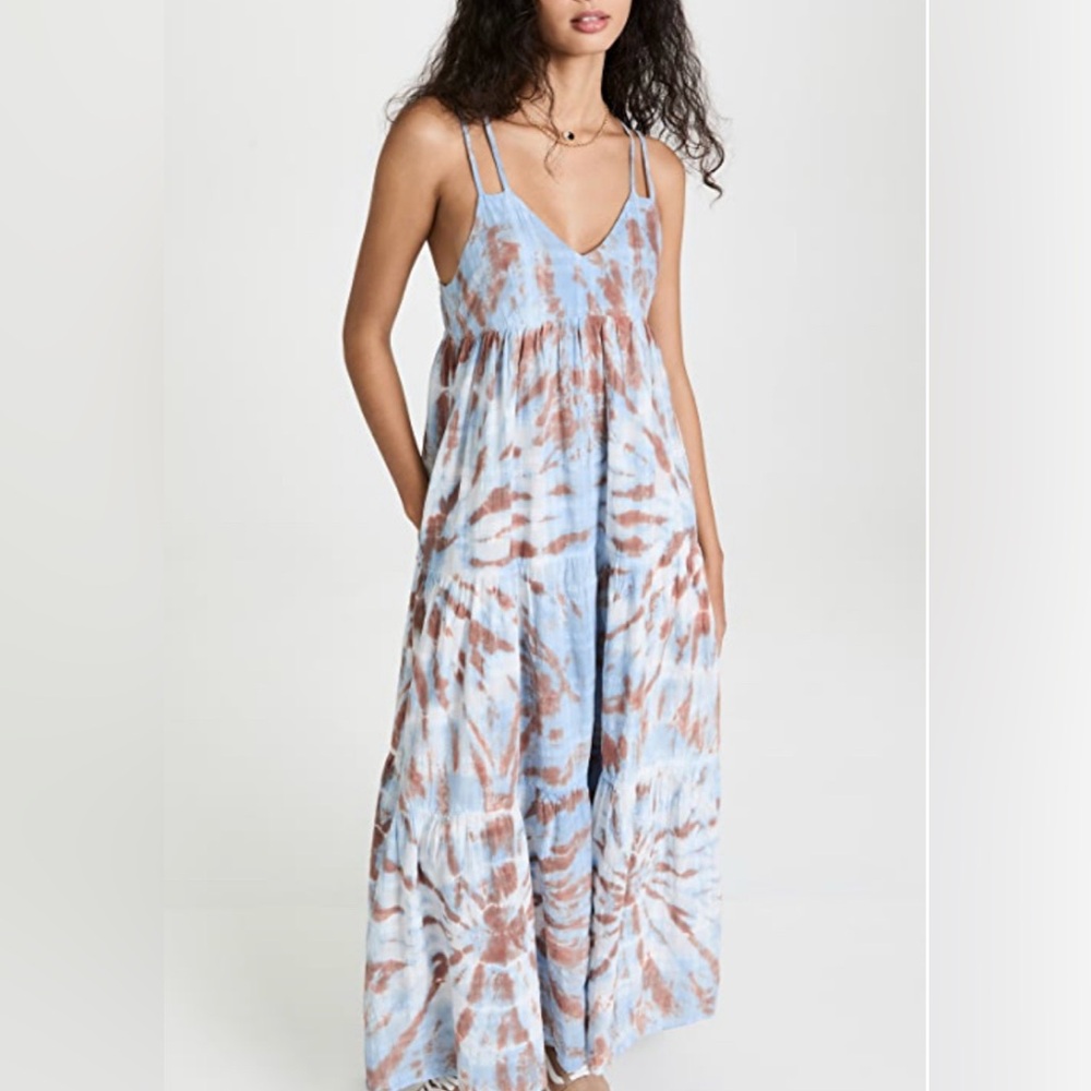 NWT YFB Tie-Dye Maxi Dress